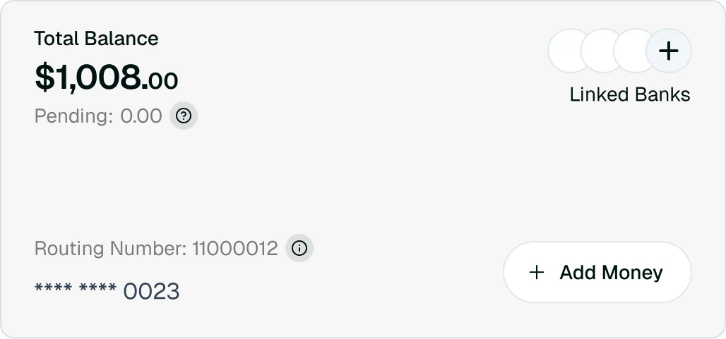 Step 1: Unlock your Xuno Virtual Account